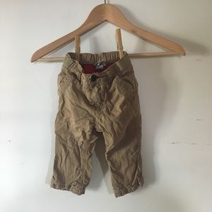 Red Lined Boys Pants